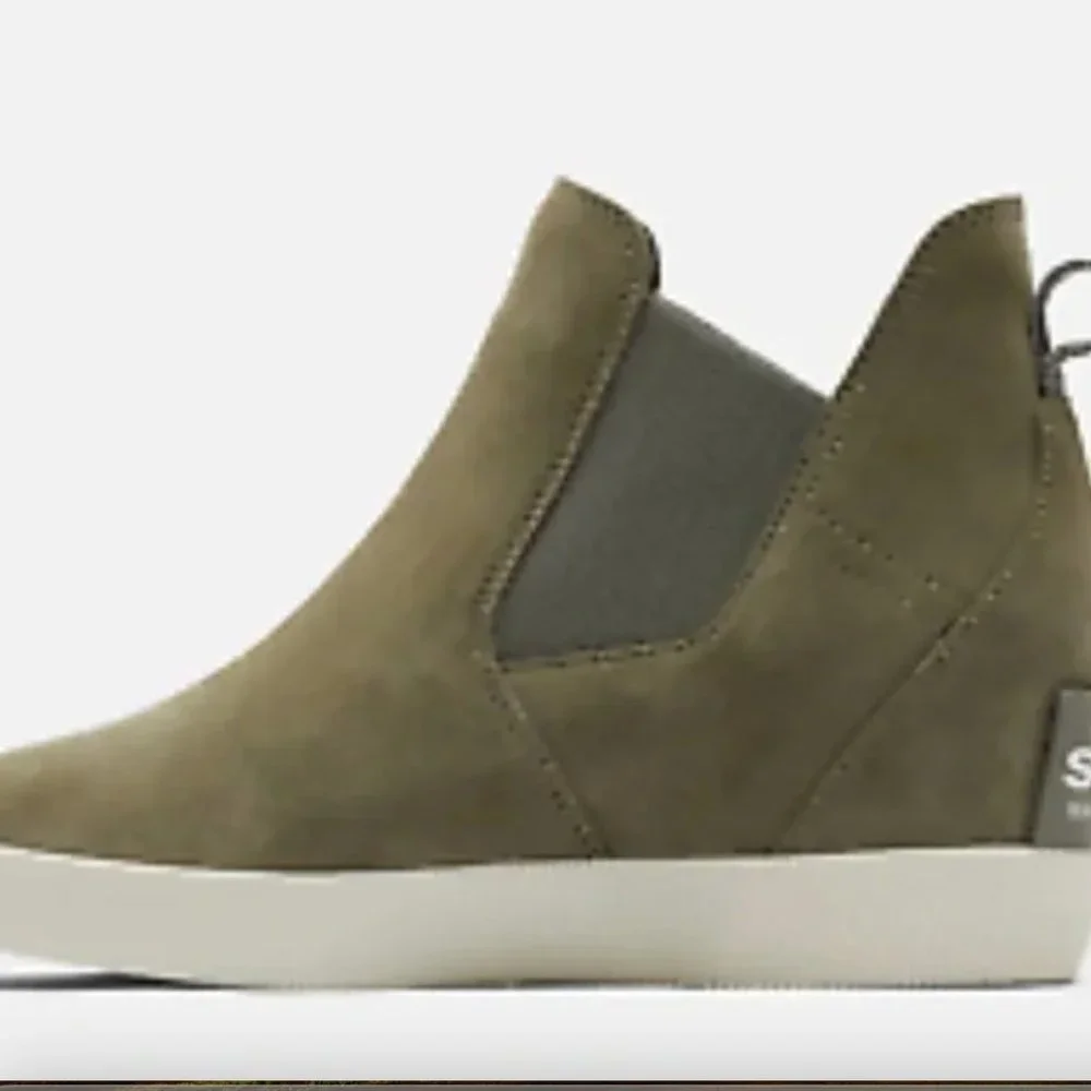 Women’s Sorel Out N’ About Slip on Wedge Bootie, New Size 7 - Picture 2 of 9